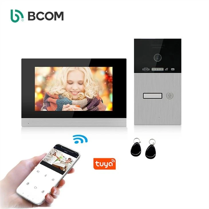 Entri Pintu Video IP 10 Inch