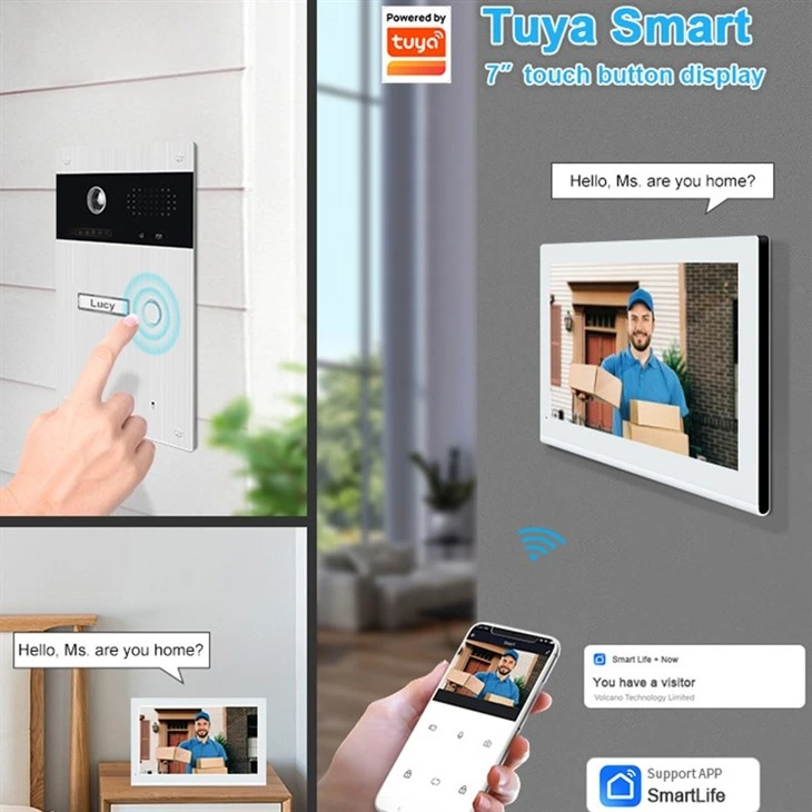 2 Wire Doorbell With Lock Unlock